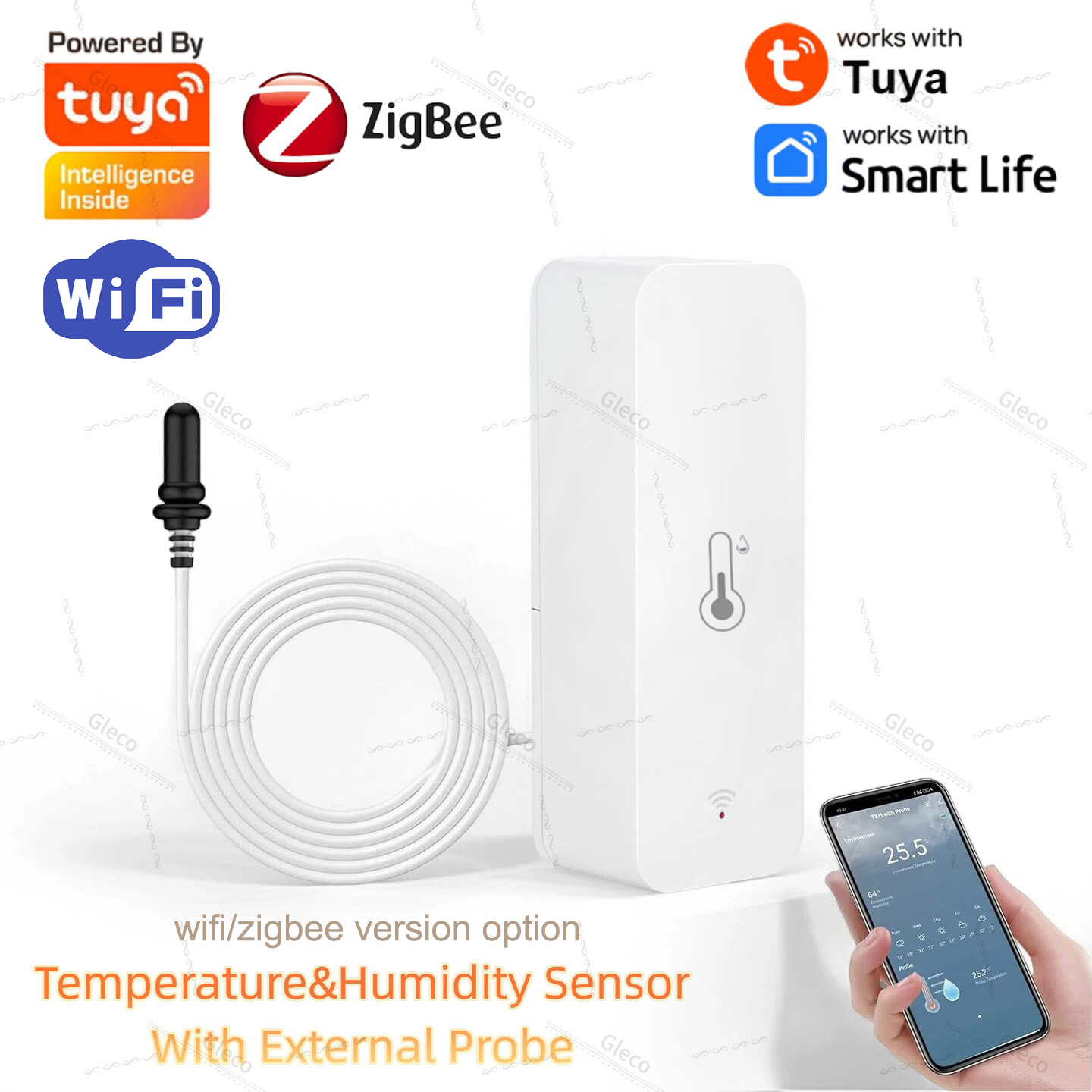 Aquarium Plants - Sensor de Temperatura y Humedad Tuya