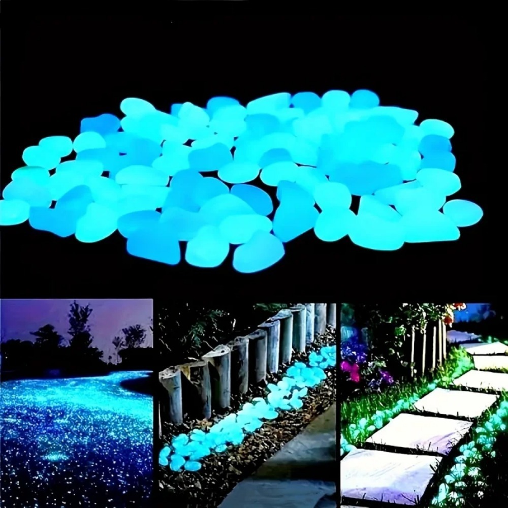Aquarium Plants - 100 Uds. De guijarros que brillan