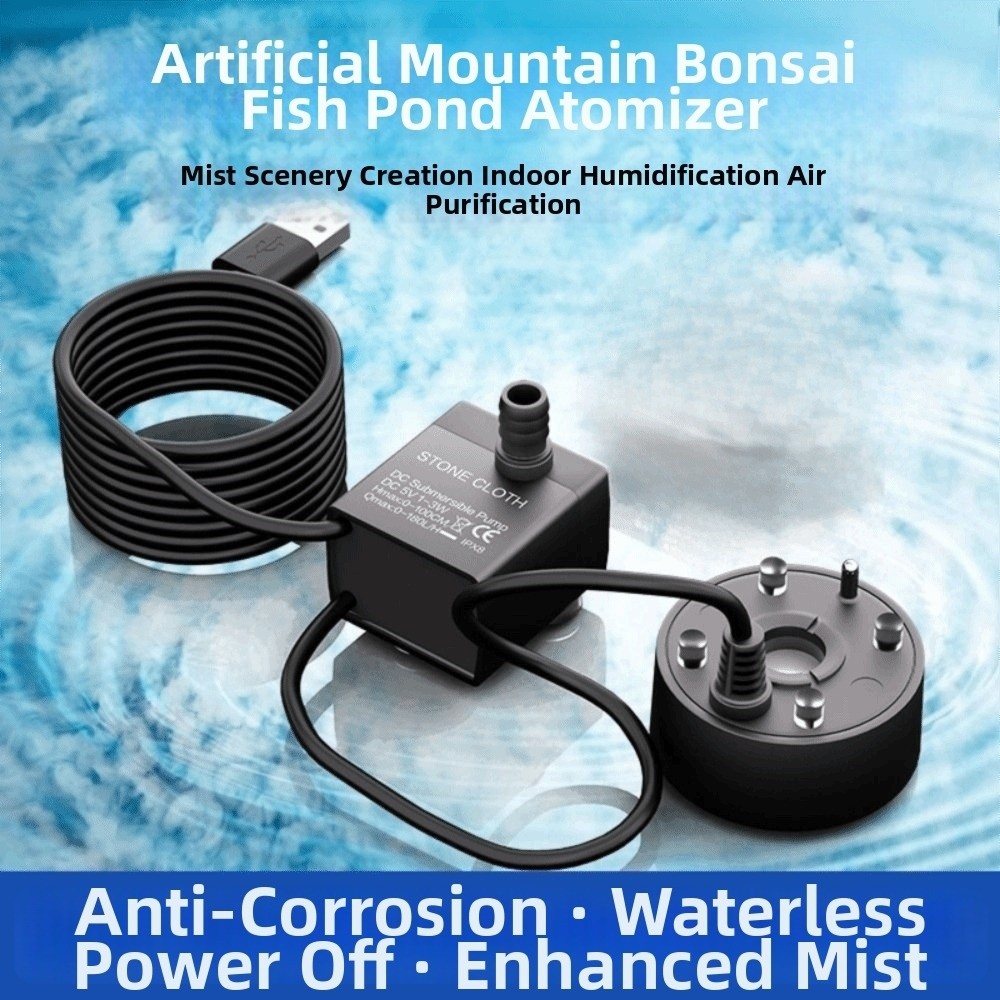 Aquarium Pump - Generador de Niebla 2 en 1