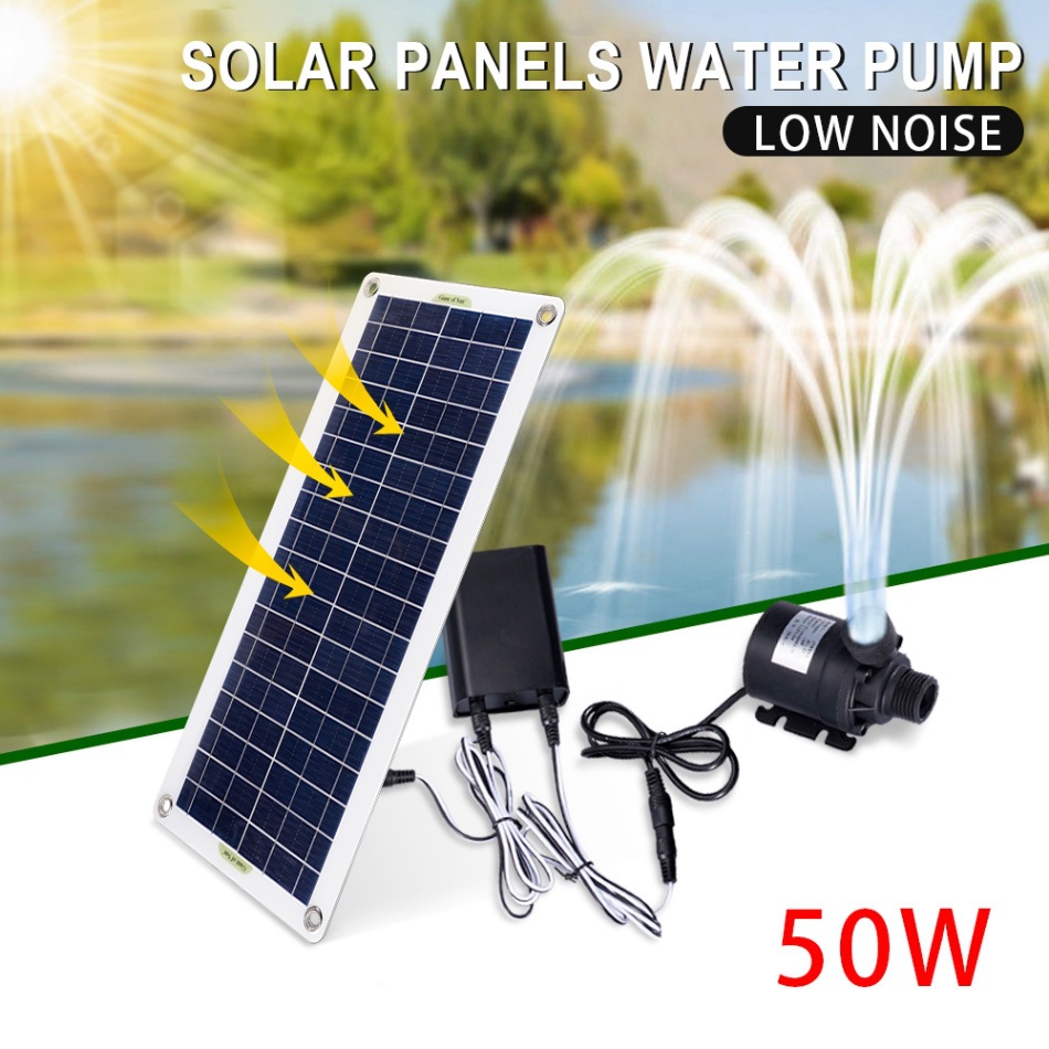 Aquarium Pump - Bomba de Agua Solar de 50W