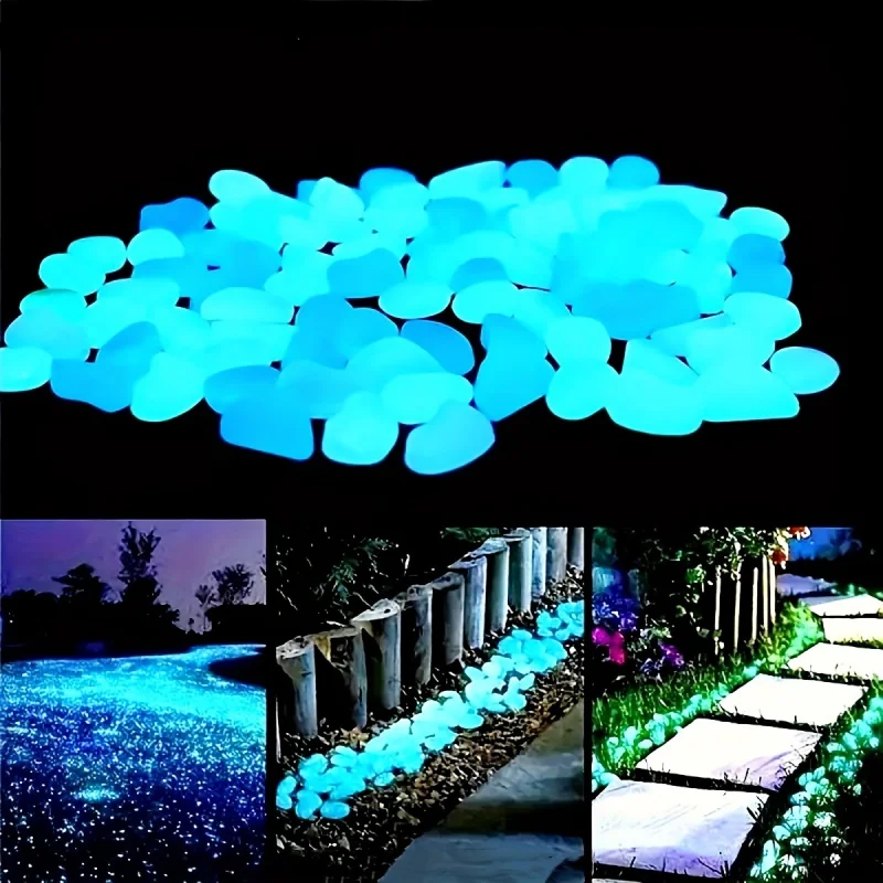 Aquarium Light - Piedras Luminosas para Decoración Nocturna, 100