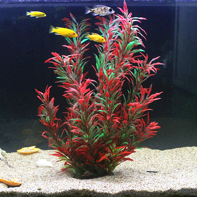 Fish Aquarium Home - Plantas Artificiales para Acuario de 50