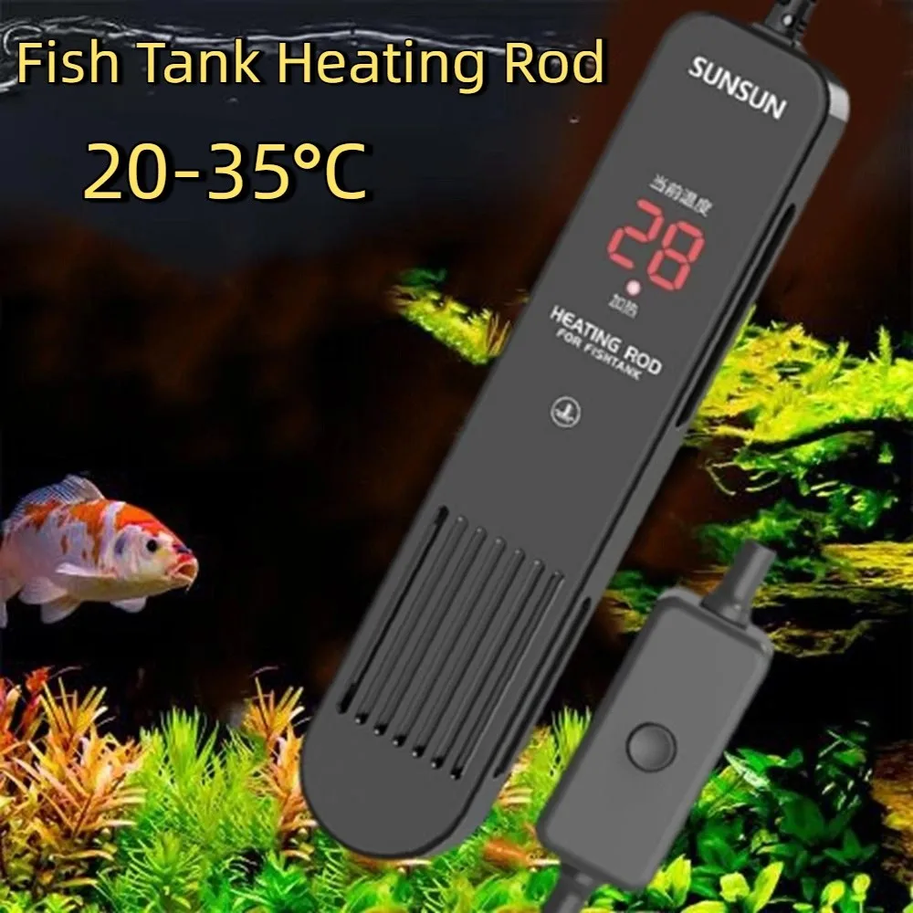 Fish Tank Heater - Pantalla LCD 20-35 ° C Varilla