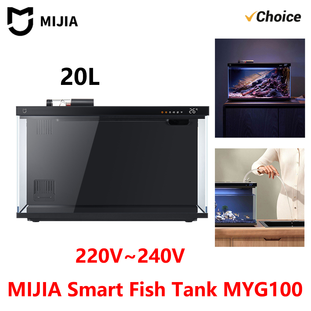 NUEVO Acuario Inteligente MIJI - Xiaomi Aquarium Fish Tank reseña y precio