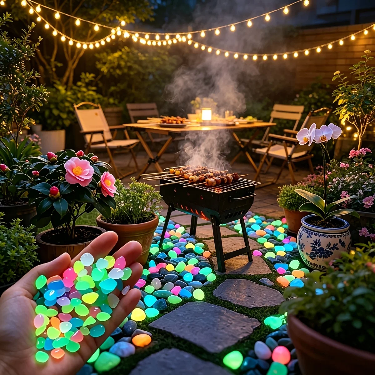 Piedras Luminosas de 1 cm, 100 - Fish Aquarium Home reseña y precio