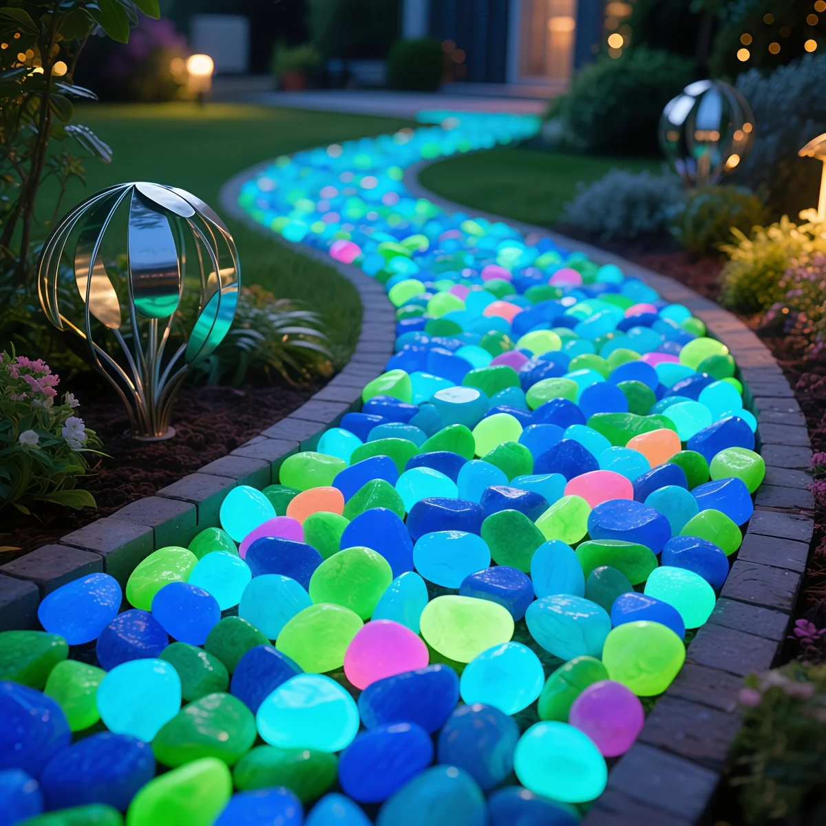 Piedras Luminosas de 1 cm, 100 - Fish Aquarium Home reseña y precio
