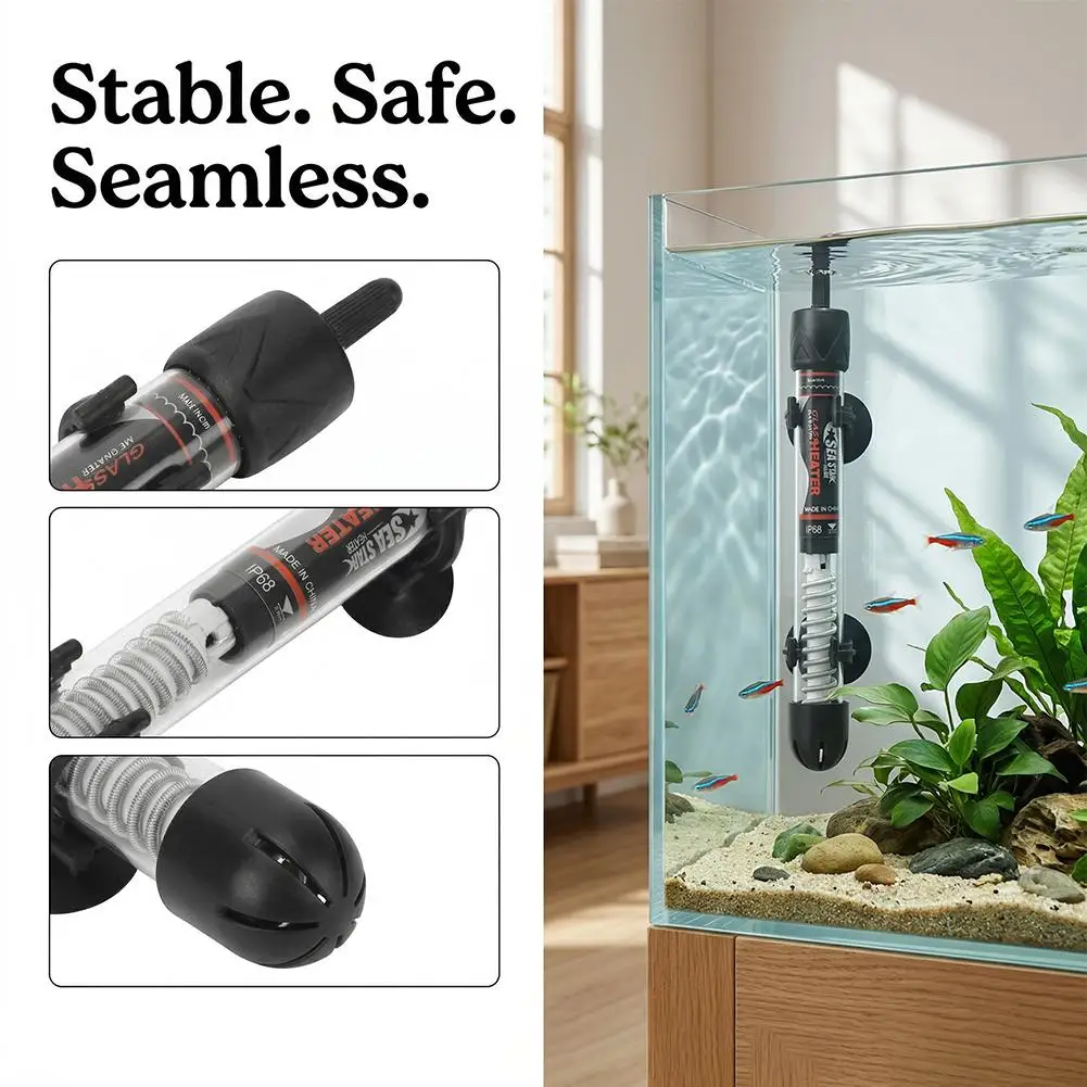 Calentador de Acuario Ajustabl - Fish Tank Heater reseña y precio