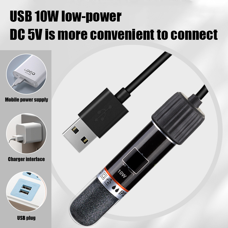 Calentador USB Mini para Acuar - Fish Tank Heater reseña y precio