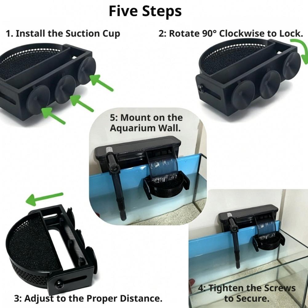    Deflector de Filtro Premiu - Betta Fish Tank reseña y precio