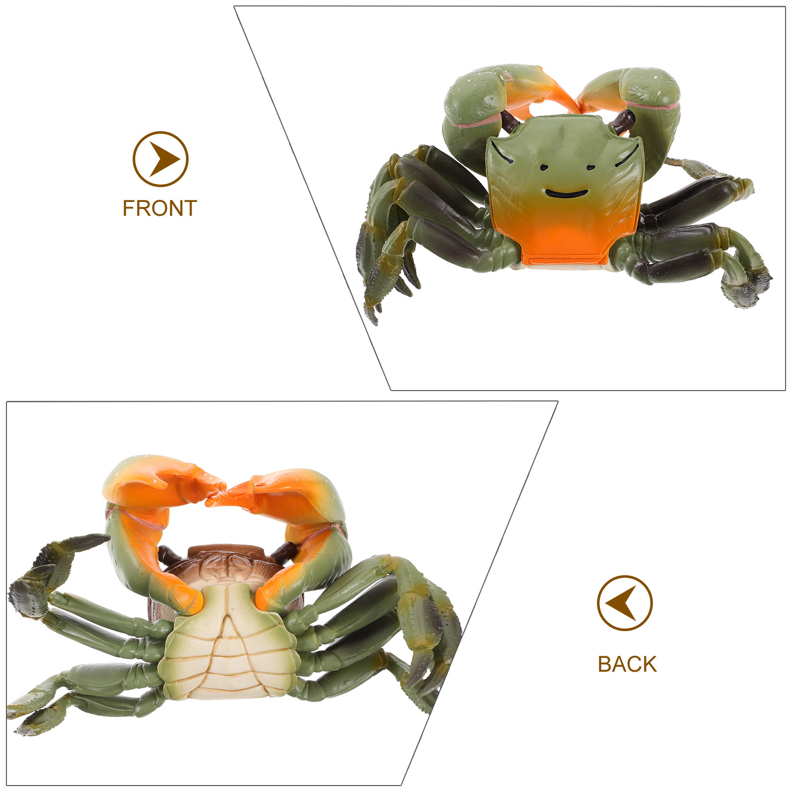 Decoración de cangrejo de plás - Aquarium Decor reseña y precio