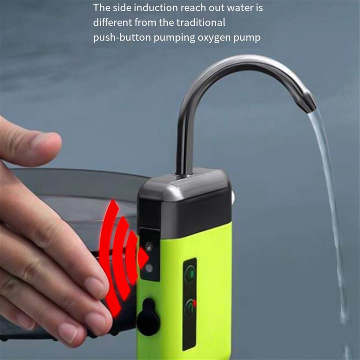 Bomba de Agua y Oxígeno para P - Aquarium Pump reseña y precio