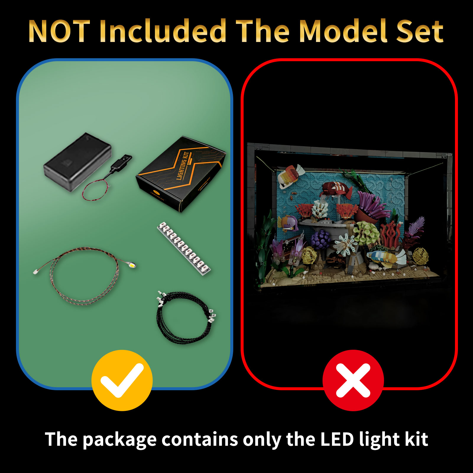 LYBMTWF Kit de iluminación LED - Aquarium Light reseña y precio
