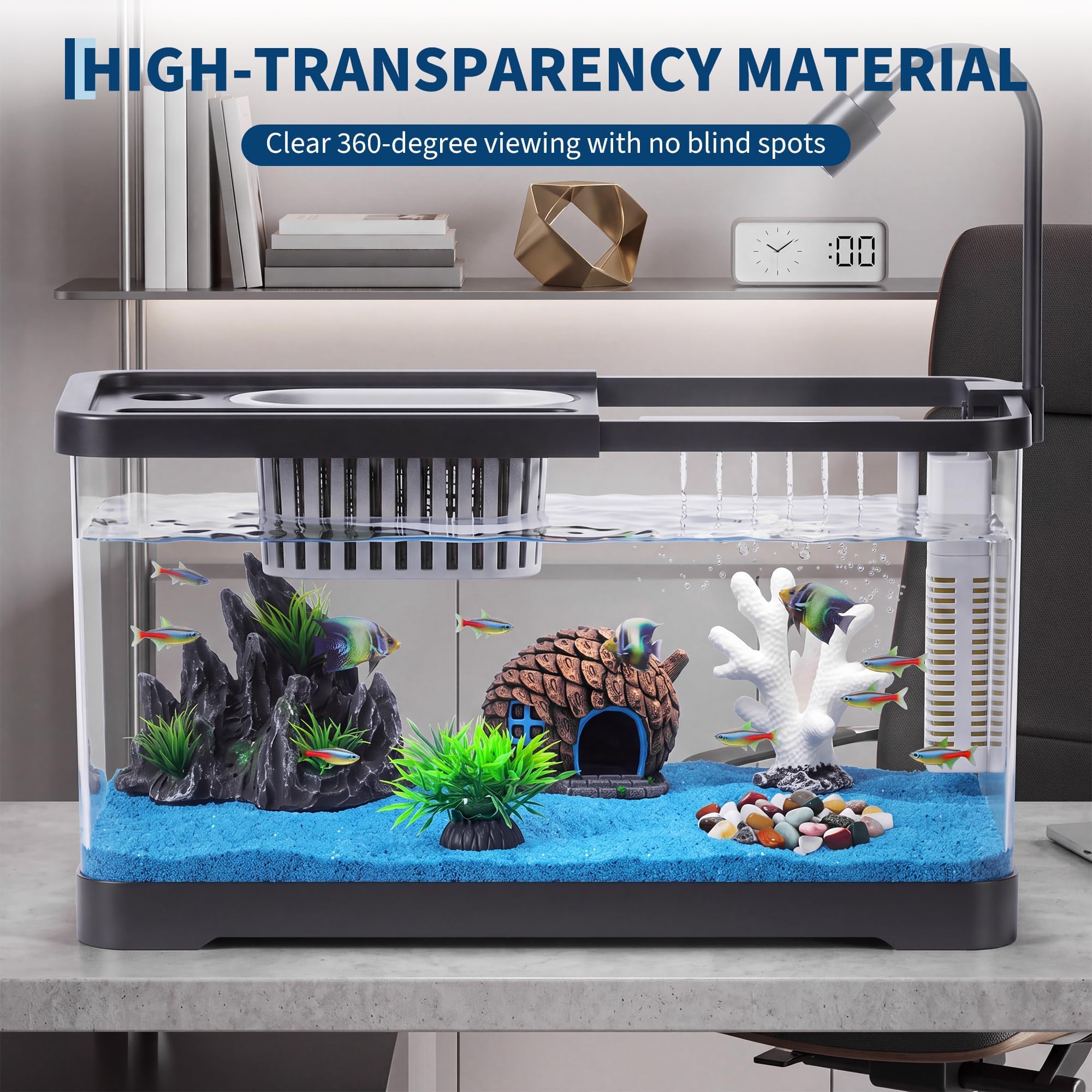 Kit de Inicio para Pecera con  - Aquarium Fish Betta reseña y precio