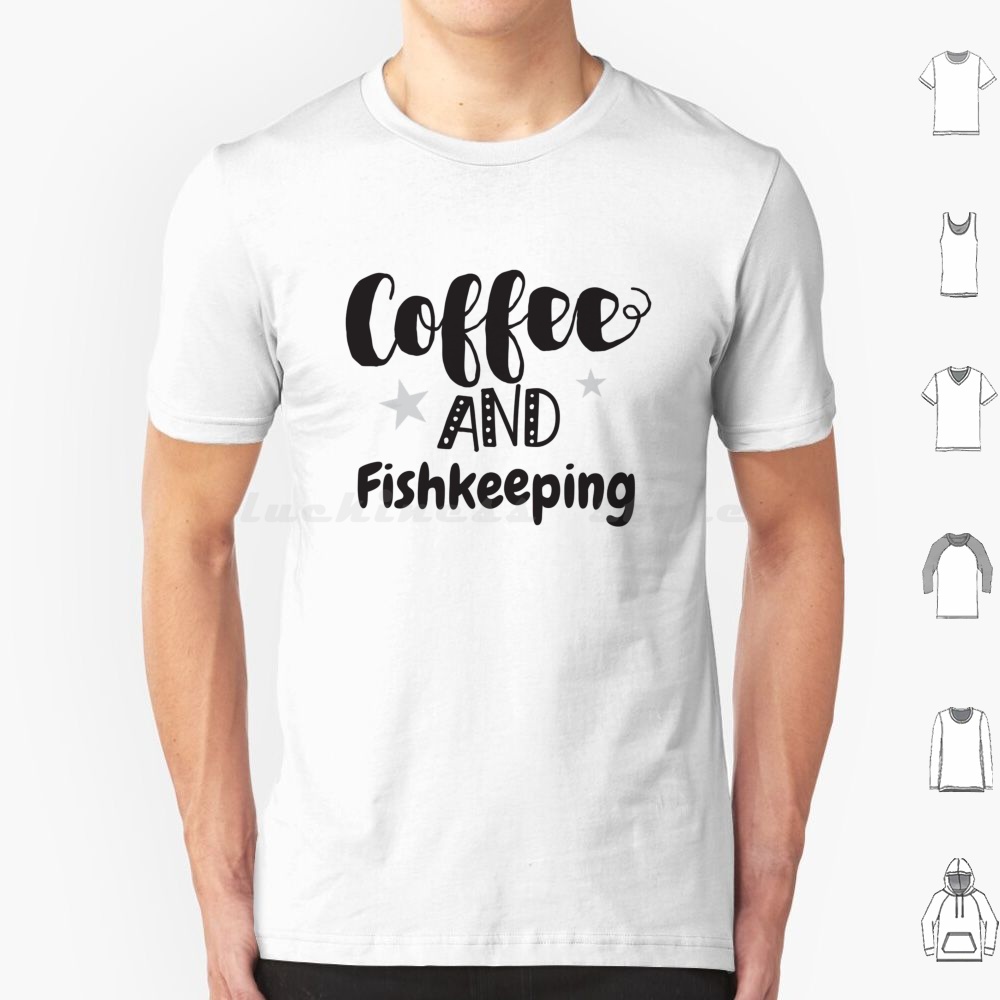 Camiseta con estampado de café - Aquarium Fish Keeping reseña y precio