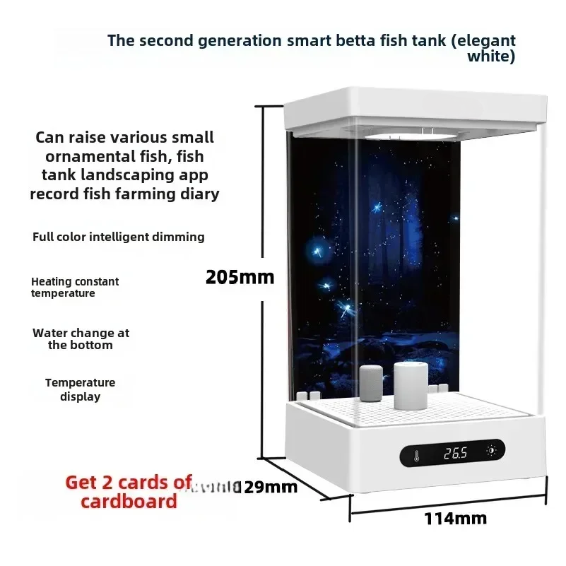 Pecera inteligente para betta, - Betta Fish Tank reseña y precio