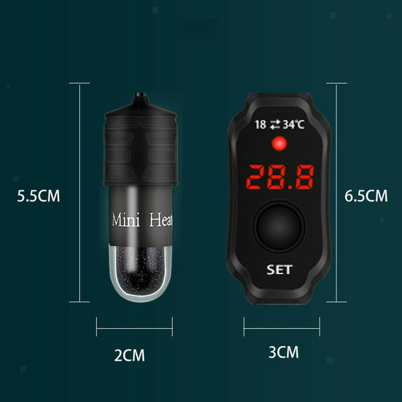 Mini calentador de tanque de p - Fish Tank Heater reseña y precio