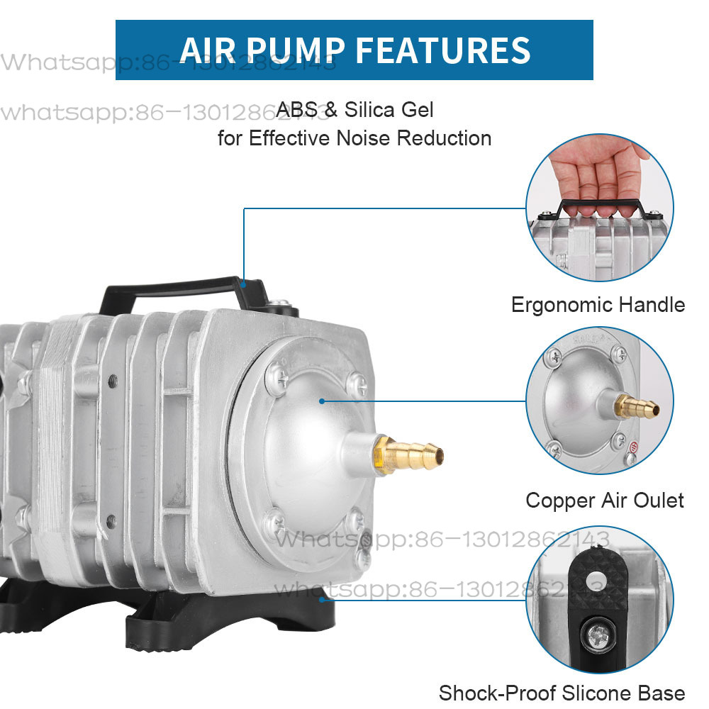 Bomba de oxígeno para pecera,  - Aquarium Pump reseña y precio