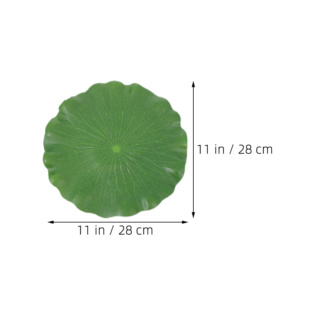 15 hojas de nenúfar artificial - Aquarium Fish Tank reseña y precio