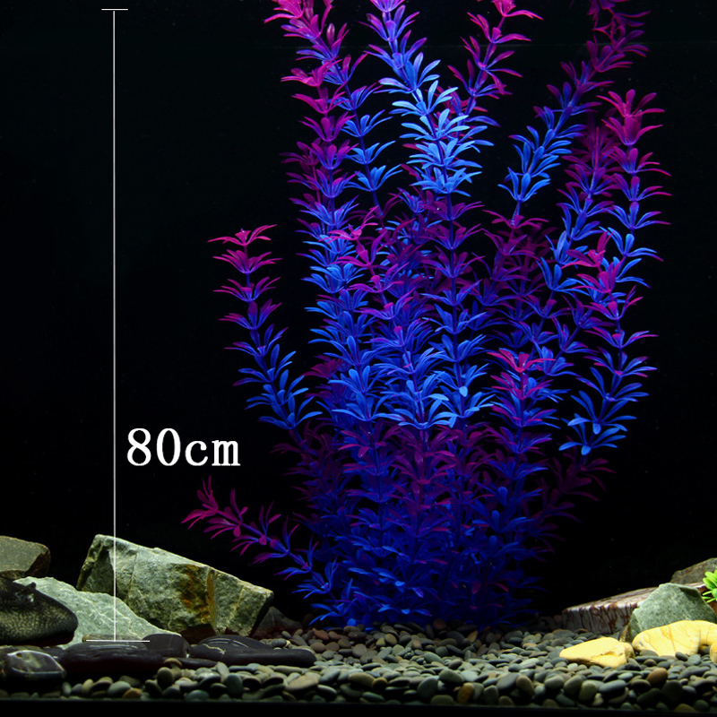 Plantas Tropicales Artificiale - Fish Aquarium Home reseña y precio