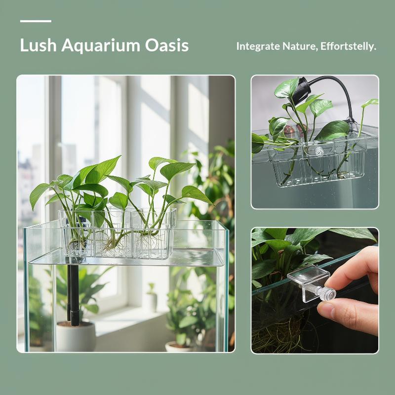 Cesta para Plantas Hidropónica - Fish Aquarium Home reseña y precio