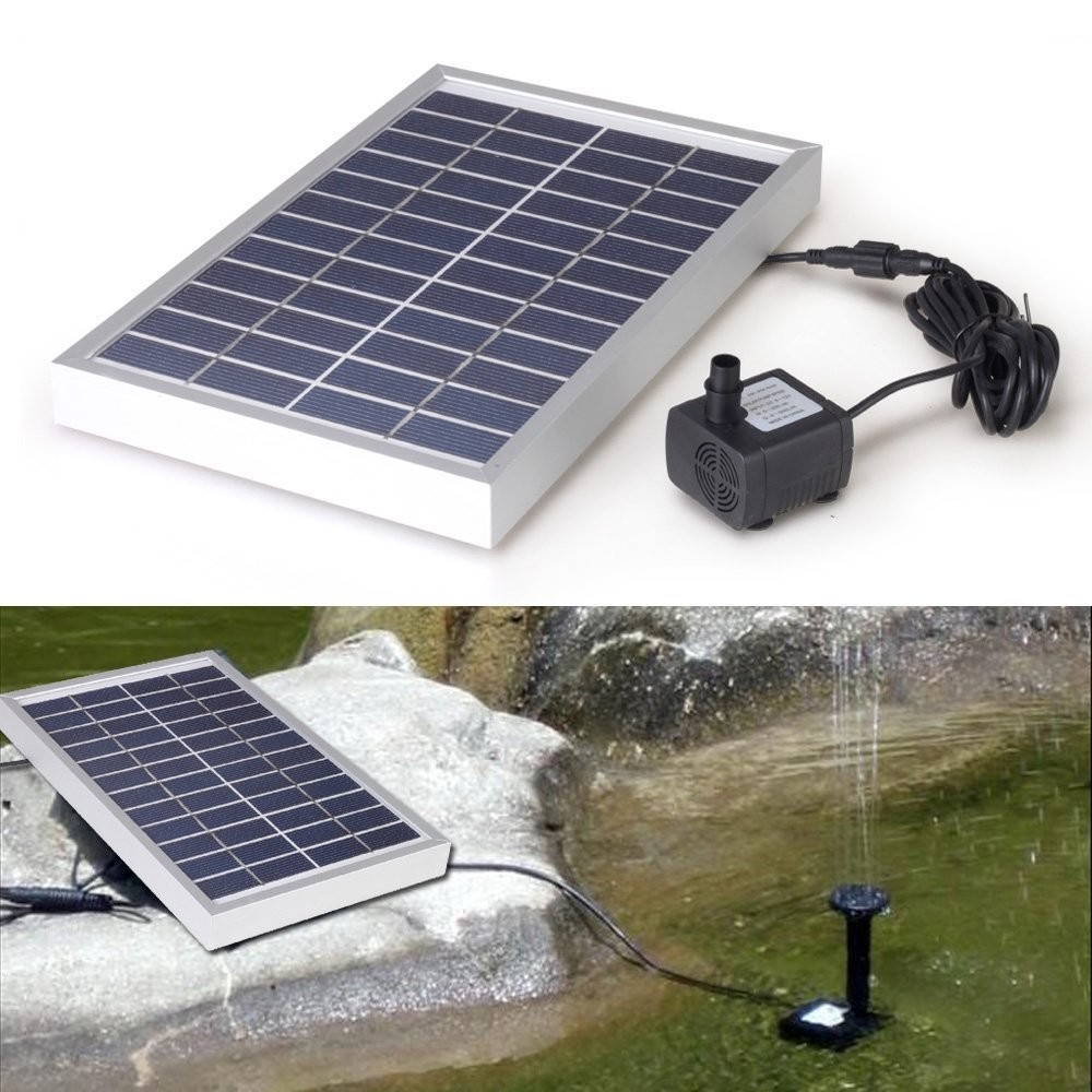 Bomba de Agua Solar Ajustable  - Aquarium Pump reseña y precio