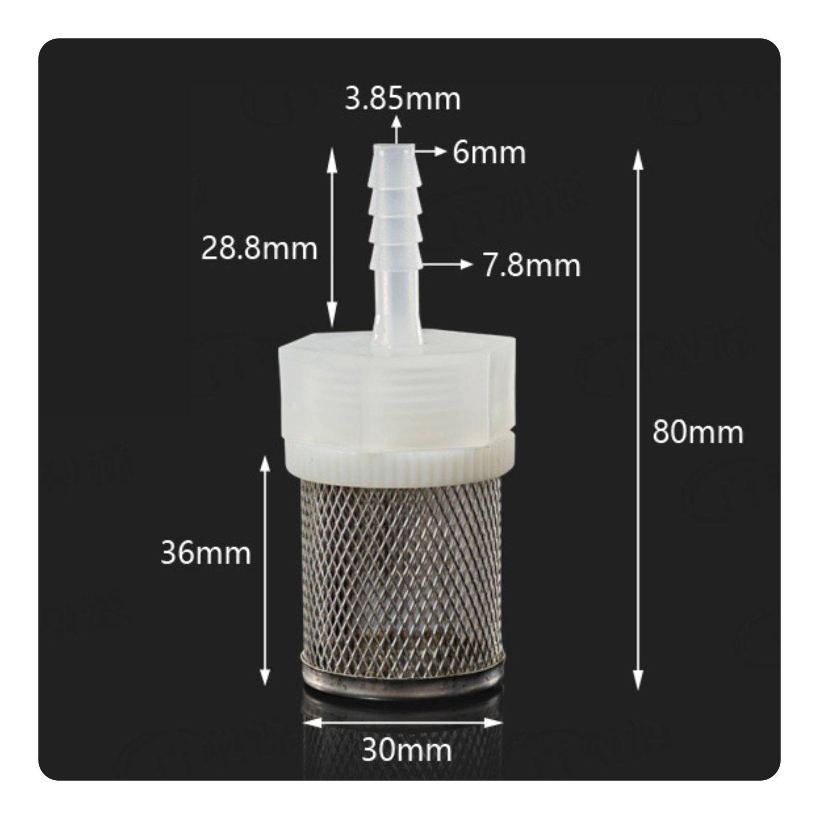 Conector de malla de entrada d - Aquarium Pump reseña y precio