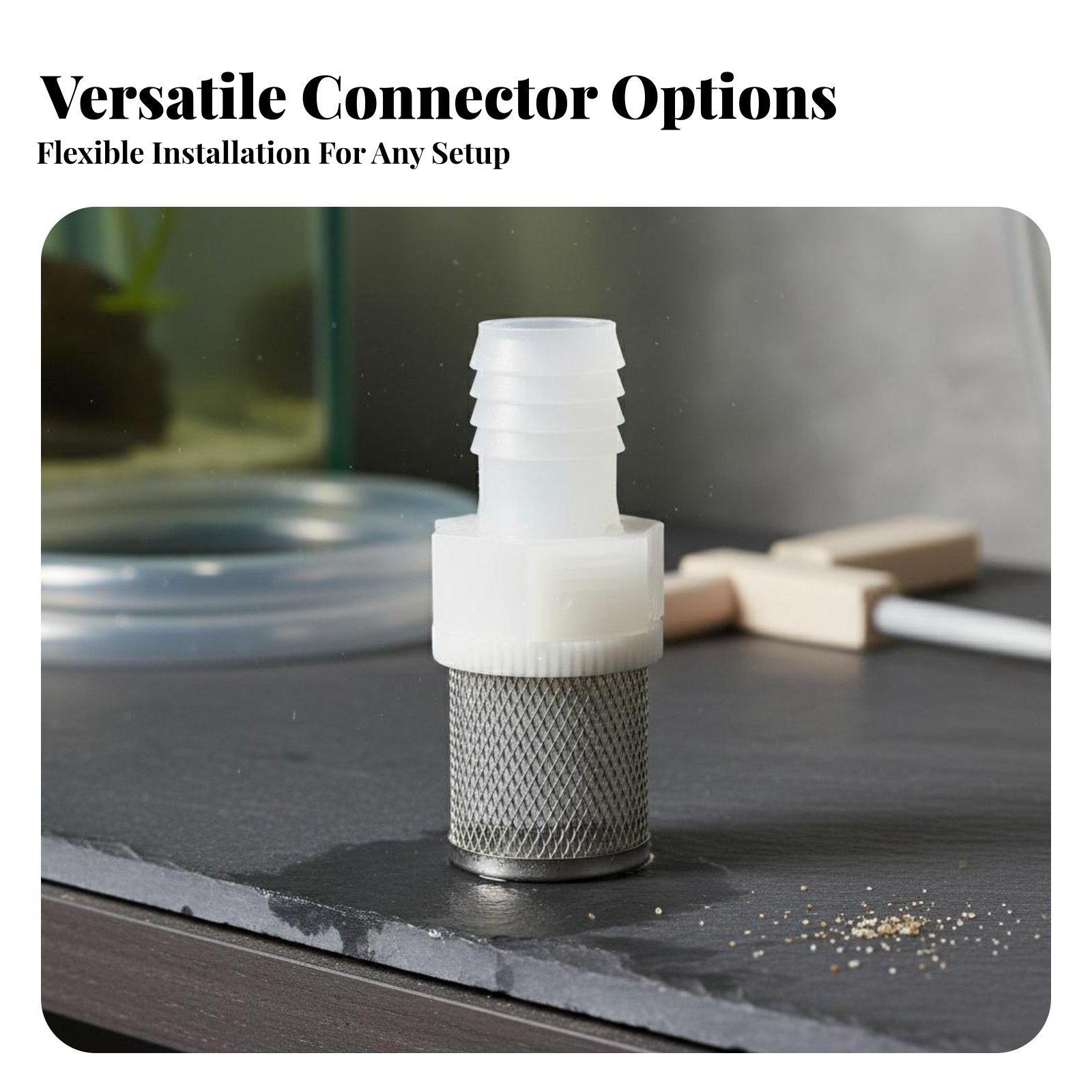 Conector de malla de entrada d - Aquarium Pump reseña y precio
