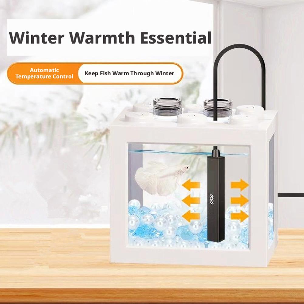 Calentador de acuario mini USB - Fish Tank Heater reseña y precio