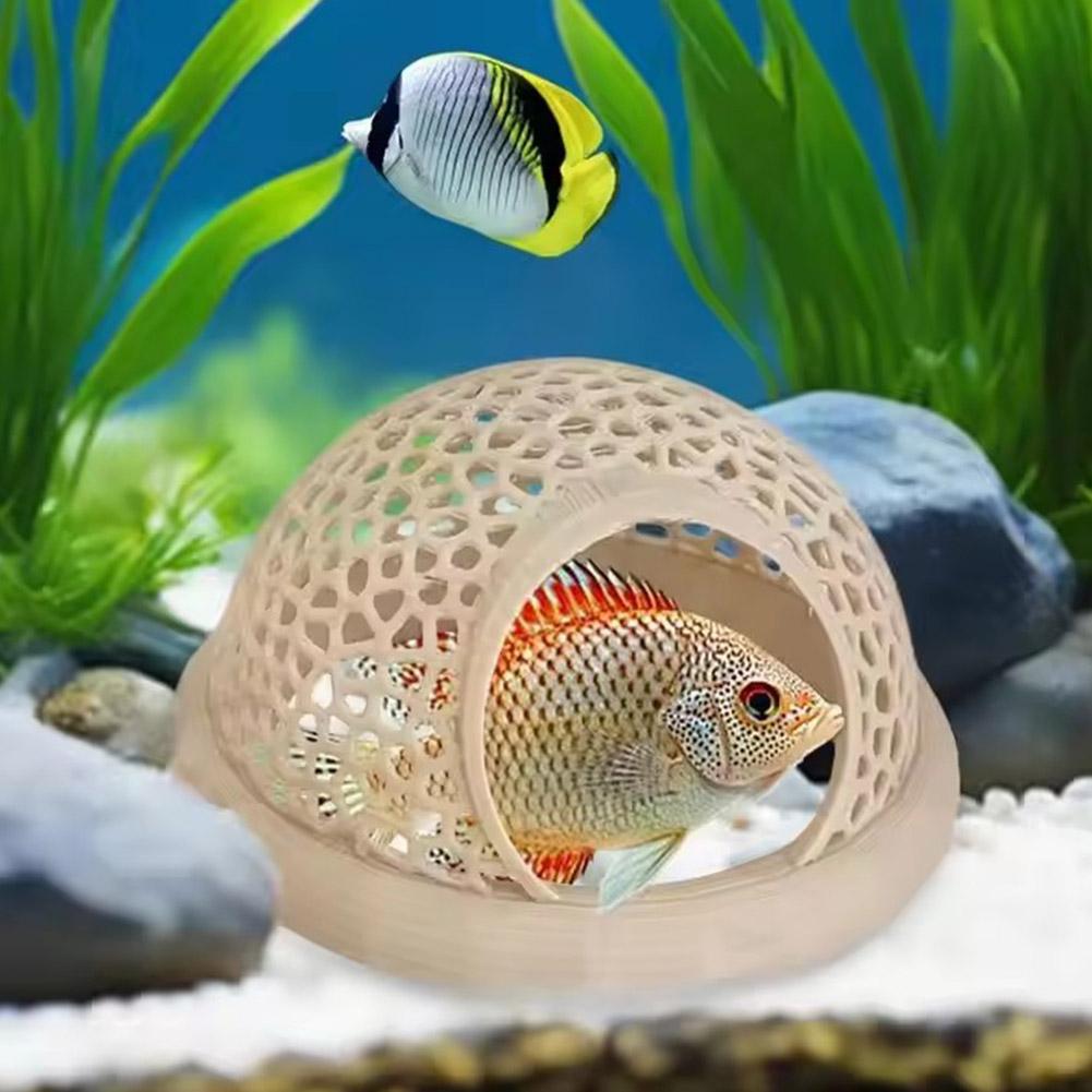 Acuario cueva flotante peces c - Betta Fish Tank reseña y precio
