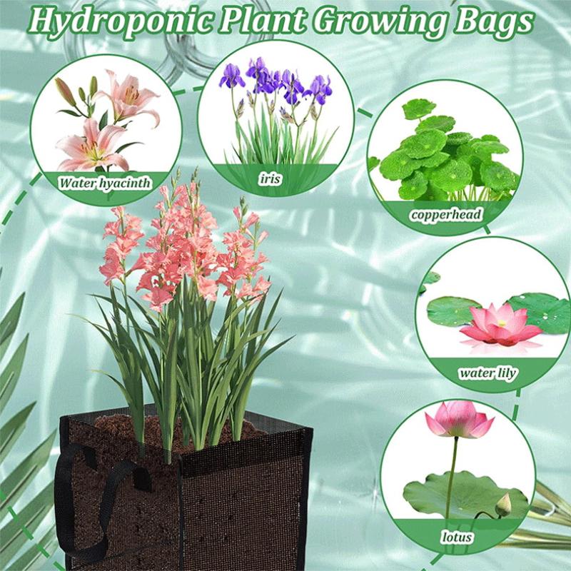 4 Cestas de malla negras para  - Aquarium Plants reseña y precio