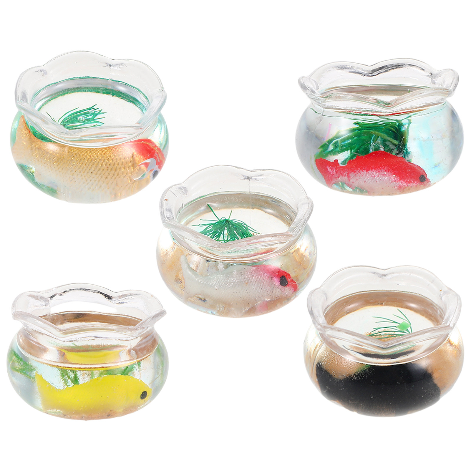 5 unidades de mini peces para  - Aquarium Plants reseña y precio