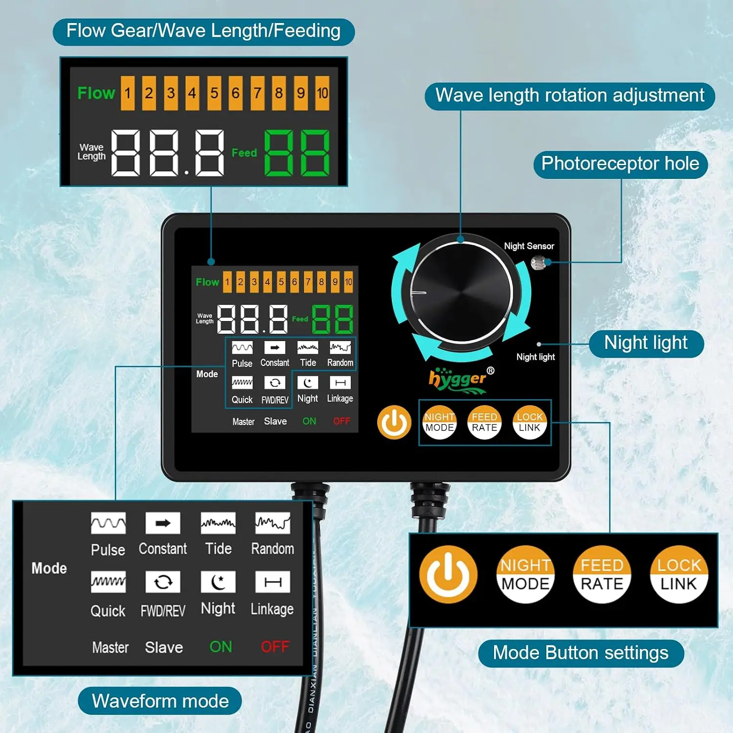 Generador de Ondas Inteligente - Aquarium Pump reseña y precio