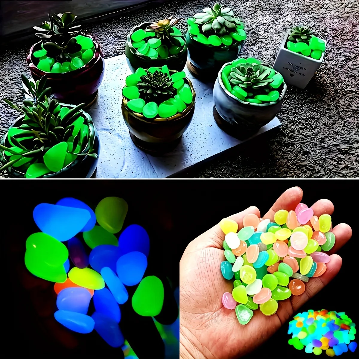 Piedras Luminosas para Decorac - Aquarium Light reseña y precio
