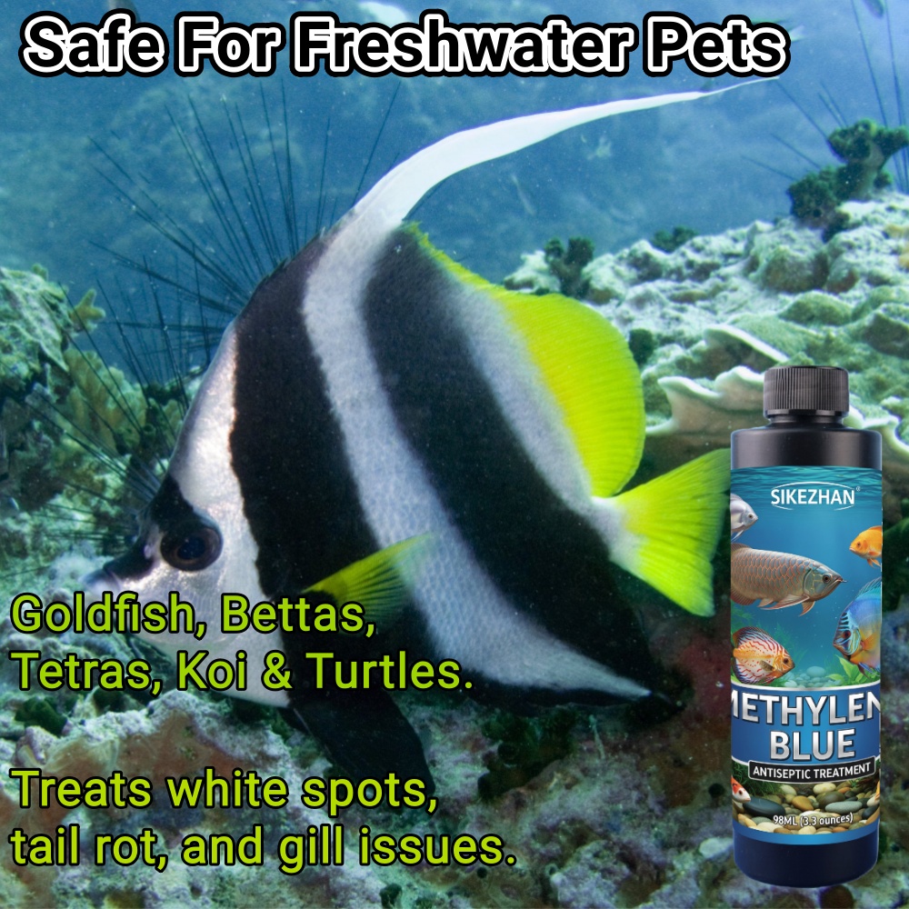 SIKEZHAN Solución de Azul de M - Aquarium Fish Betta reseña y precio