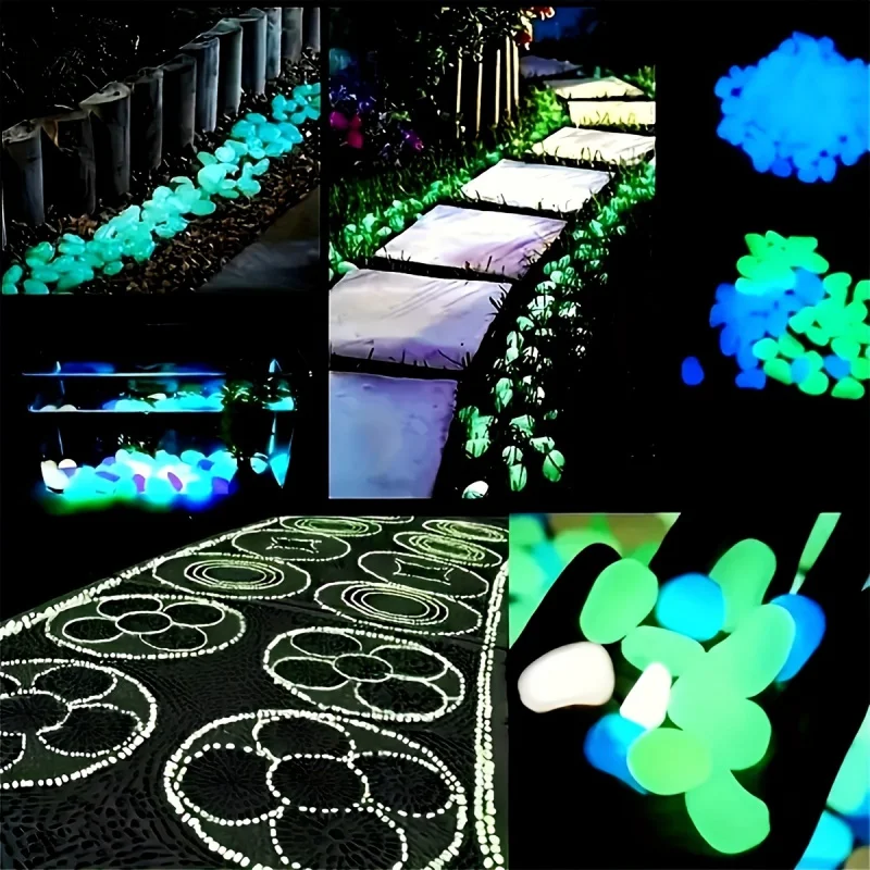 100 piezas de piedras luminosa - Aquarium Plants reseña y precio