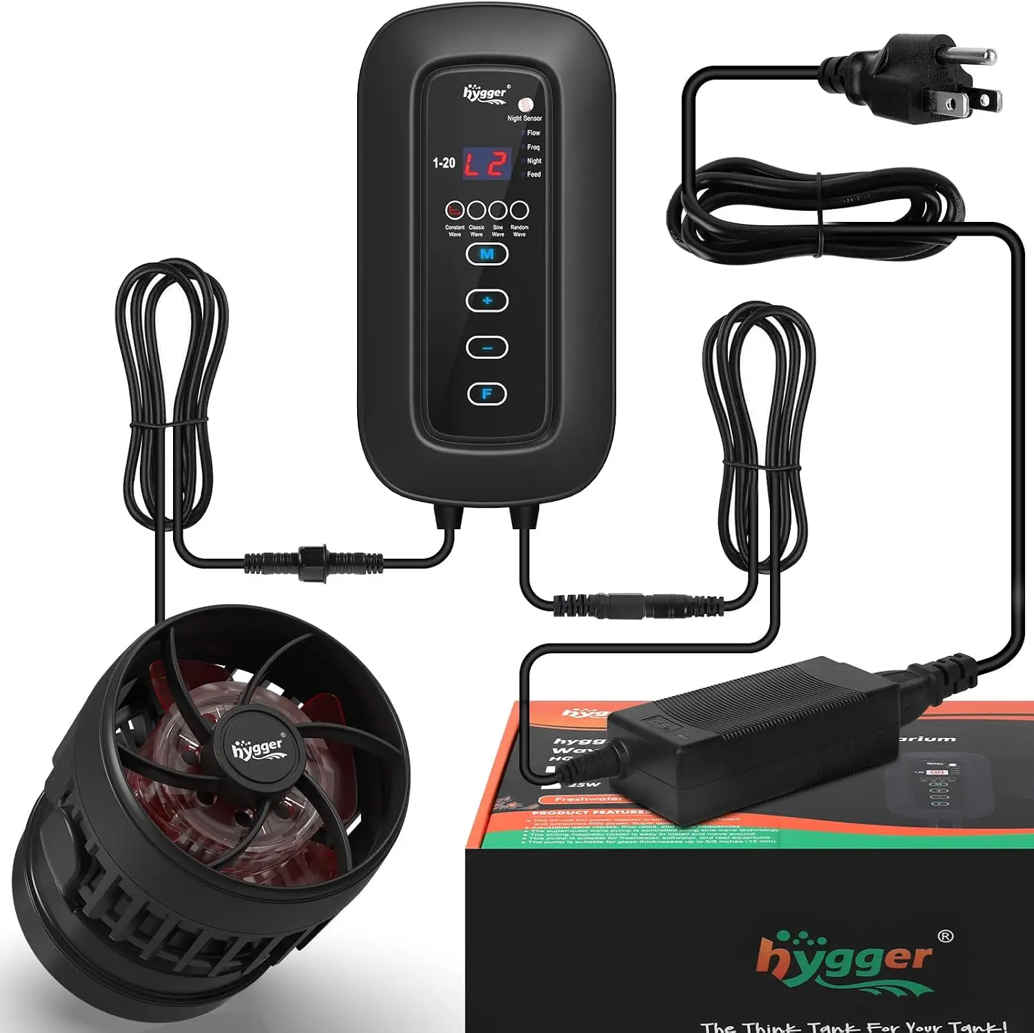 Generador de Ondas Potente DC  - Aquarium Pump reseña y precio