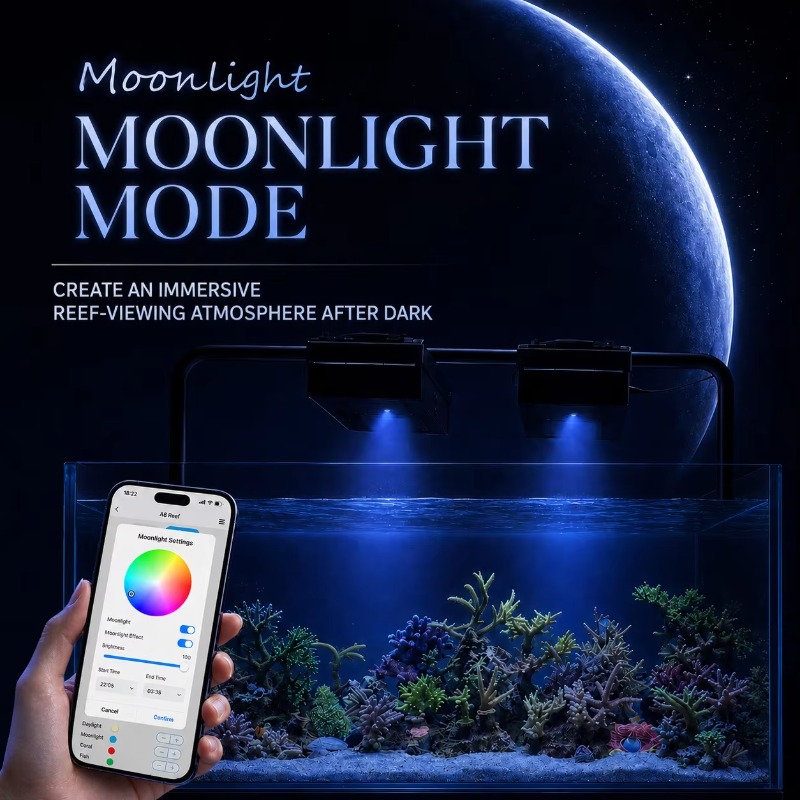 Lámpara LED para acuarios mari - Aquarium Light reseña y precio