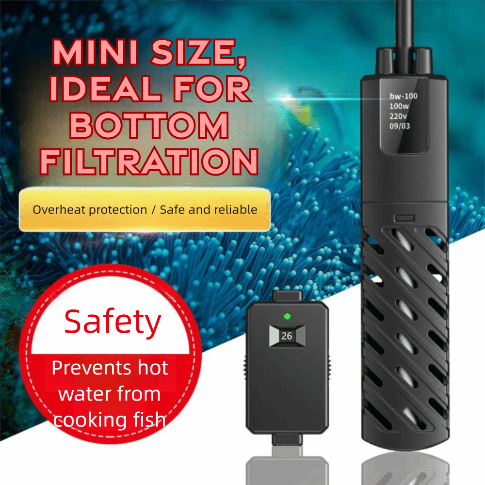Calentador Sumergible para Acu - Fish Tank Heater reseña y precio