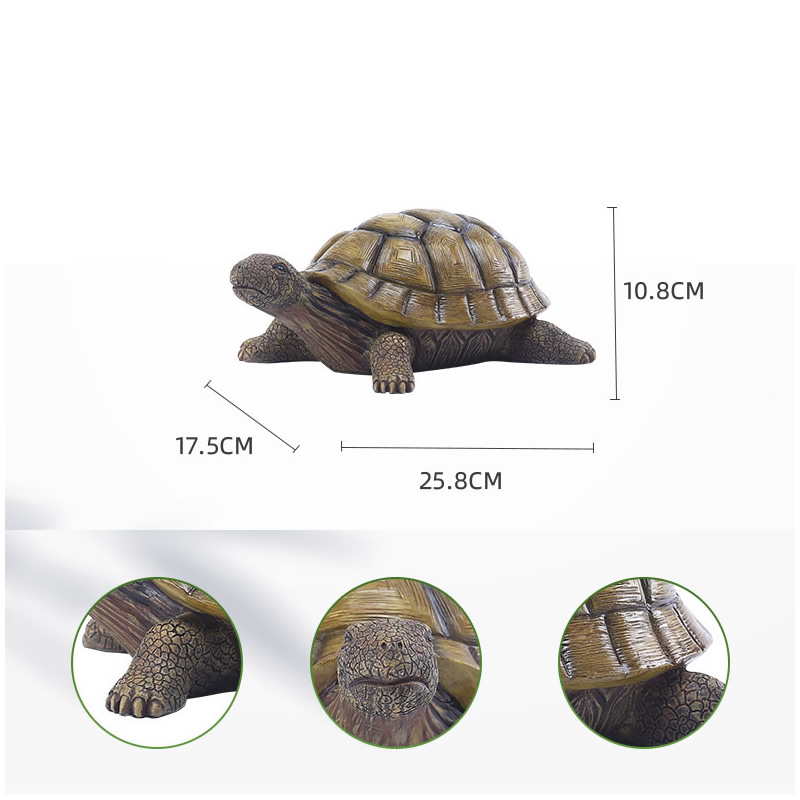 Tortuga decorativa de resina p - Fish Aquarium Home reseña y precio